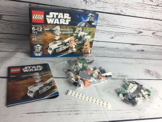 Lego 7913 Clone Trooper Battle Pack Open Box,  Bags.  Complete
