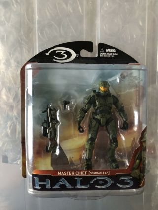 Halo 3 Mcfarlane Toys Series 2 Master Chief Spartan - 117 Action Figure 2008 Mib