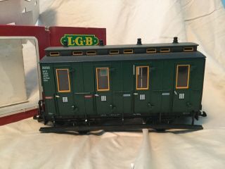 Toys Hobbies Model Railroads Trains G Scale Lgb 3050 O Passenger Car