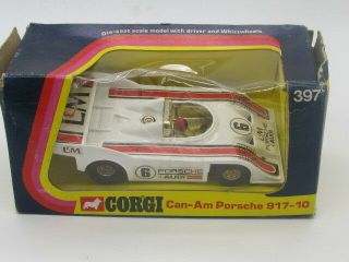 CORGI 397 CAN - AM PORSCHE AUDI 917 - 10 CAR & BOX 3