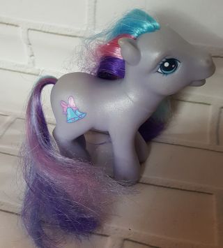 Mlp Tink - A - Tink - A - Too My Little Pony 2002 G3 Purple Bell Bow