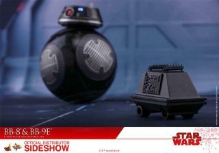 Hot Toys The Last Jedi BB - 8 & BB - 9E 1/6th Scale Set Sideshow Collectibles NR 2