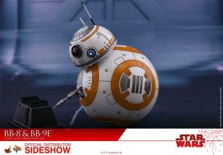 Hot Toys The Last Jedi BB - 8 & BB - 9E 1/6th Scale Set Sideshow Collectibles NR 4