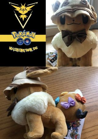 2019 Pokemon World Championships Eevee Washington D.  C.  Plush