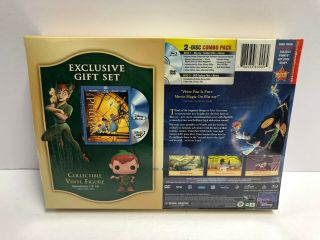 PETER PAN Diamond Edition Blu - ray DVD Excl Gift Set Collectible Peter Pan figure 4