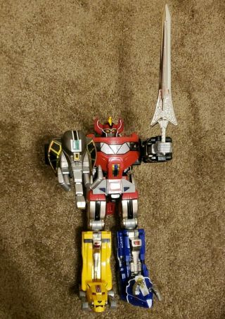 Bandai Mighty Morphin Power Rangers Legacy Mmpr 2015 Dino Megazord 100 Complete