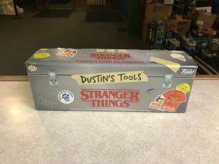 Pop Tees Stranger Things Dustin’s Tools Collector Set With T - Shirt & Vinyl 2xl