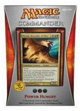 Mtg Commander 2013 Power Hungry Factory Magic The Gathering Prossh
