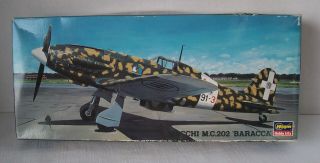 Hasegawa Macchi M.  C.  202 " Baracca " Factory Italia Air Force 1/72 Sp118