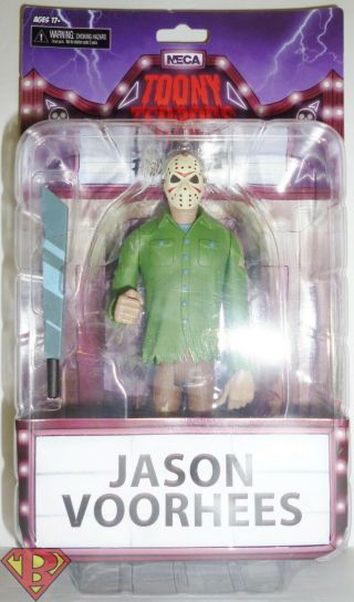 Jason Voorhees Friday The 13th Toony Terrors 6 " Scale Action Figure Neca 2019