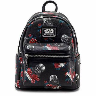 [buzz Of Brand Loungefly] Star Wars Darth Vader Rose Backpack Backpack Bag Paf/s