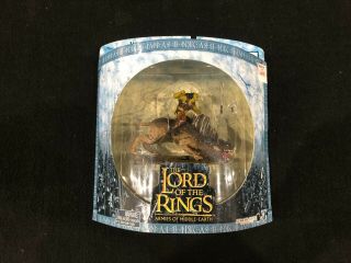 Lord Of The Rings Warriors And Battle Beasts Sharku On Warg Toy Figure Nip