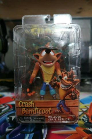 Neca Crash Bandicoot 7 " Action Figure
