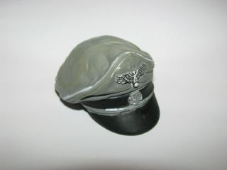 1/6th Scale Ww 2 German Army Waffen Ss Officers Cap Crusher