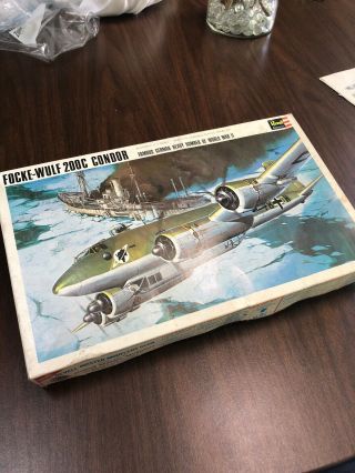 Revell Focke - Wulf 200c Condor Model Kit No.  H - 204:250 Complete