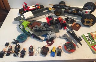 Legos Bulk 6 Lbs,  Boat 4642 Wheels Cars Figures