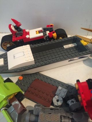 Legos Bulk 6 Lbs,  Boat 4642 Wheels Cars Figures 6