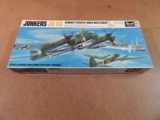 1/72 Revell Junkers Ju - 88 H - 113 Open & Complete