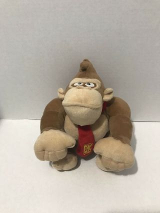 Donkey Kong Plush Doll Stuffed Animal 12 " Big Nintendo 2016
