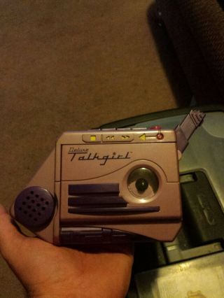 Deluxe Talkgirl Cassette Player Recorder Tiger Home Alone 2 Vintage 1992