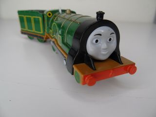 Thomas & Friends Trackmaster Emily Motorized Train With Tender 2013 Tested/works