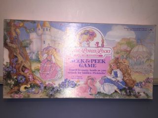 Vintage 1987 Lady Lovely Locks And The Pixietails Seek & Peek Game By Golden