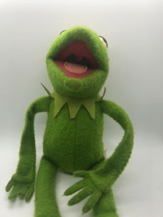 Vintage 1976 Fisher Price 850 Jim Henson Kermit The Frog Muppets Doll Rare 2
