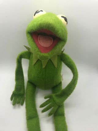 Vintage 1976 Fisher Price 850 Jim Henson Kermit The Frog Muppets Doll Rare 3