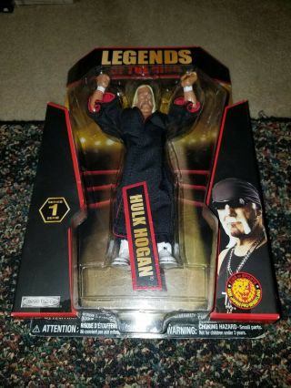 2010 Jakks Pacific Tna Series 1 Legends Of The Ring Hulk Hogan 6 Inch Wrestling
