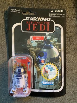 Hasbro R2 - D2 Vc 25 Return Of The Jedi.  On Nm Package Moc Action Figure