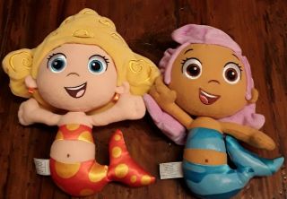 2 Bubble Guppies Plush Dolls - Deema & Molly: Nickelodeon