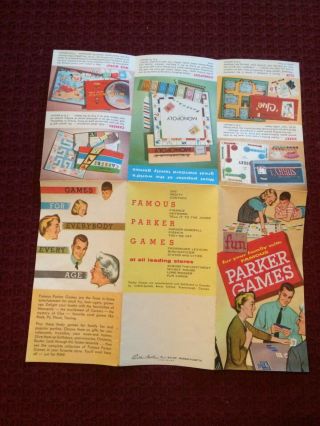 Vintage 1958 GAME OF BIRD WATCHER by Parker Brothers Board Game - COMPLETE 4
