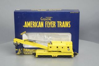 American Flyer 6 - 48254 2004 Nttm Work Train Wreck Crane Ln/box