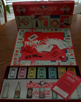 Monopoly Coca - Cola Collector 