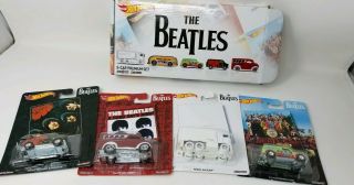 Hot Wheels Premium The Beatles Die Cast Car Set - 4