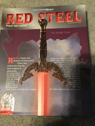 Dungeons And Dragons Red Steel Complete Box Set