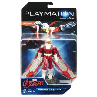 Marvel Avengers Falcon 6 " Smart Figure By Hasbro Playmation Powered By Disney
