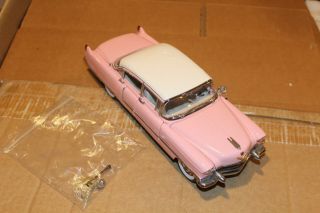 S4 Franklin 1955 Cadillac Fleetwood 1:24 Pink With Guitar,  No Box Or