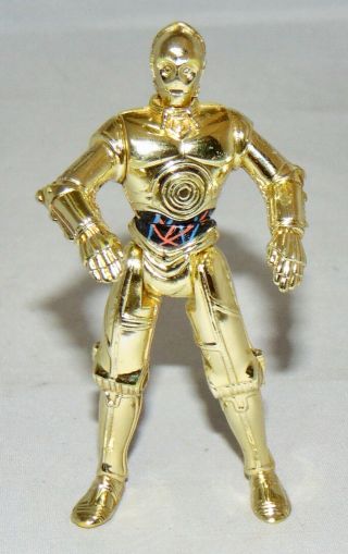 Kenner Star Wars Power Of The Force 3.  75 " C - 3po Action Figure Complete Potf