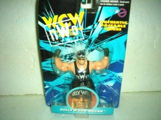 1998 Toymakers Wcw Nwo Authentic Poseable Wrestling Figure Hollywood Hogan