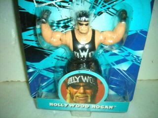 1998 Toymakers WCW nwo AUTHENTIC POSEABLE WRESTLING FIGURE HOLLYWOOD HOGAN 2