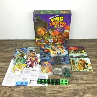 Richard Garfield King Of Tokyo Board Game Whatz Games Complete Partly