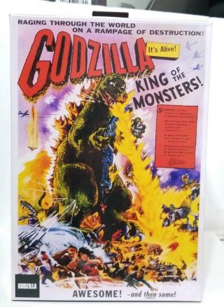 Neca Godzilla 1956 King Of The Monsters 6 " Action Figure 12 " Head To Tail