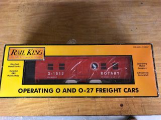 Mth Rail King Gn Great Northern Rotary Snow Plow 30 - 7929 Ob