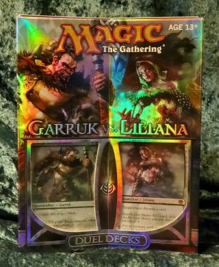 Garruk Vs Liliana Magic: The Gathering Duel Decks (mtg/planeswalker Foils)