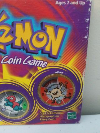 1999 Pokemon Battling Coin Game - 3 Coin Set - Omastar,  Porygon & Mankey - 4
