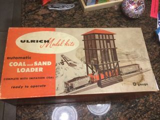 Very Hard To Find Ulrich O Gauge Automatic Coal Loader 0t2 1495 O - Appears Nos