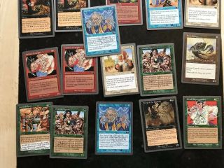 Magic the Gathering (MTG) - 26 common and uncoomon cards from Unglued set 4