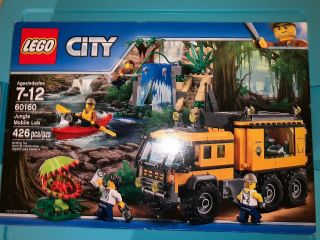 Lego City Jungle Mobile Lab 60160 Explorers Truck Venus Flytrap Croc
