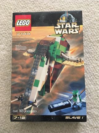 Lego Star Wars 7144 Slave 1 Boba Fett And Han Solo In Carbonite